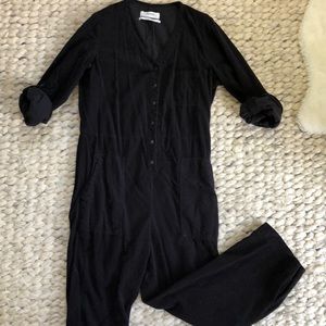 Zara premium denim collection the loose overall